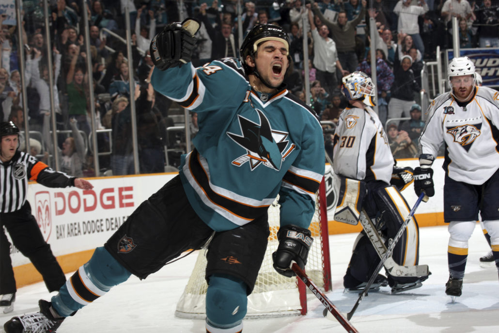 Jonathan Cheechoo on being a one-hit wonder, Sharks fans and those